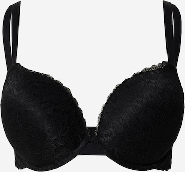 Lindex Pienentävät Rintaliivi värissä musta: etupuoli