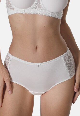 sassa Panty 'FAMOUS EMBROIDERY' in Beige