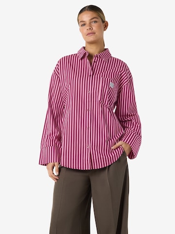 Noisy may Blouse in Roze: voorkant