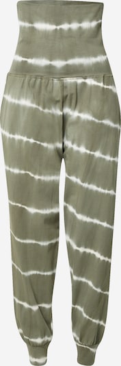 Thought Hose in oliv / weiß, Produktansicht