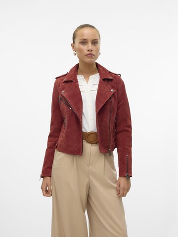 VERO MODA Overgangsjakke 'VMRoycealice' i brun: forside