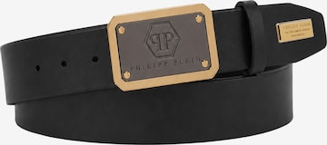 Philipp Plein - Cintos 'Hexagon' em preto: frente