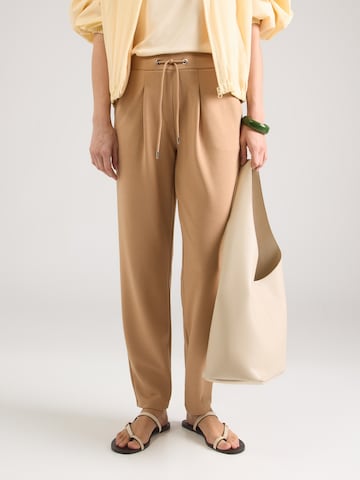 Wide Leg Pantalon à pince monari en gris : devant