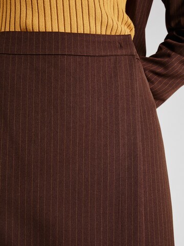 VILA Skirt in Brown