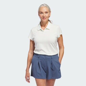 T-shirt fonctionnel 'Go-To Heathered' ADIDAS PERFORMANCE en blanc : devant