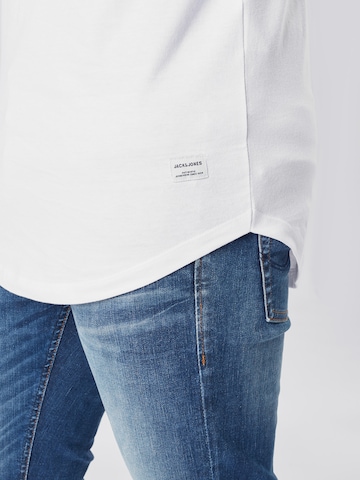 JACK & JONES جينز مضبوط قميص 'Noa' بلون ألوان ثانوية