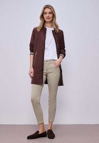 STREET ONE Slim fit Jeans in Beige