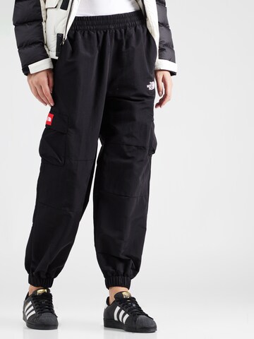 THE NORTH FACE - Loosefit Calças cargo em preto: frente