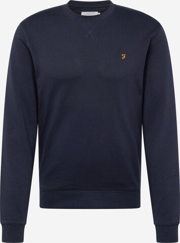 FARAH Sweatshirt 'TIM' in Blauw: voorkant