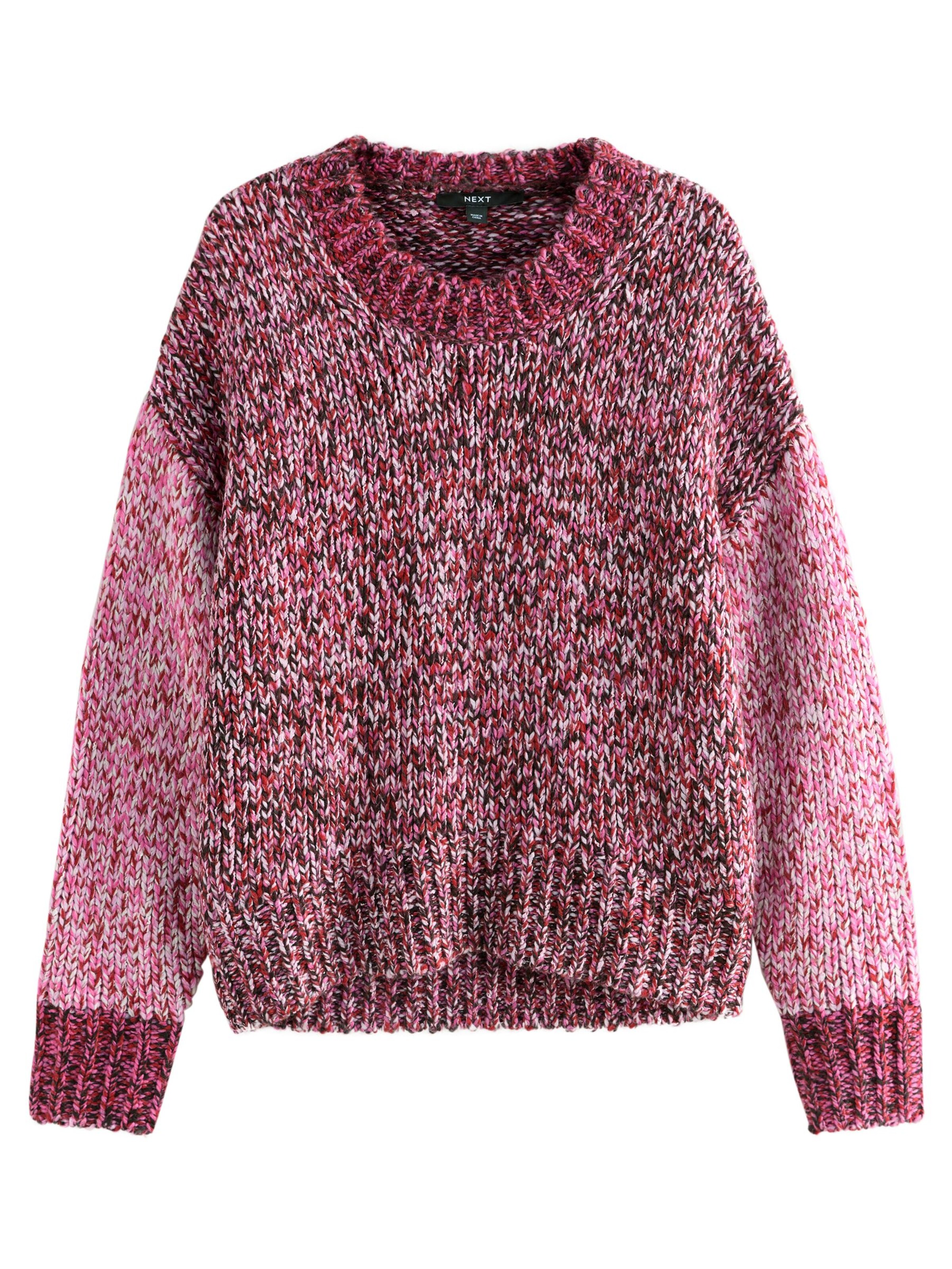 Next Pulóver - rózsaszín: elől