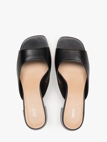 Estro Pantolette '001-7'‌‌‌‌‌‌‌ in Schwarz