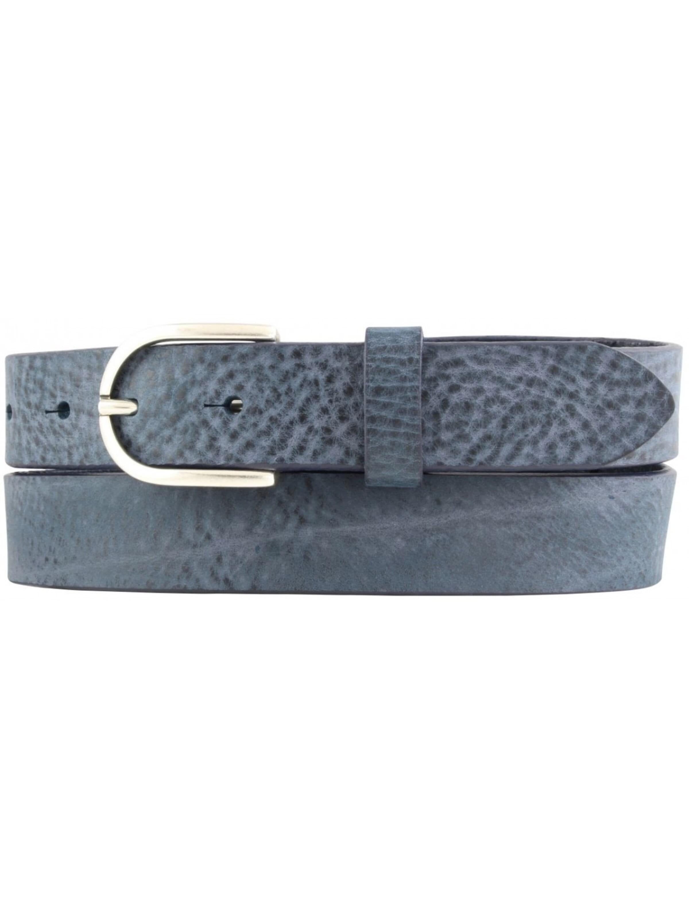 BELTINGER Gürtel 'Lecceo'‌‌‌ in Blau: Vorderseite