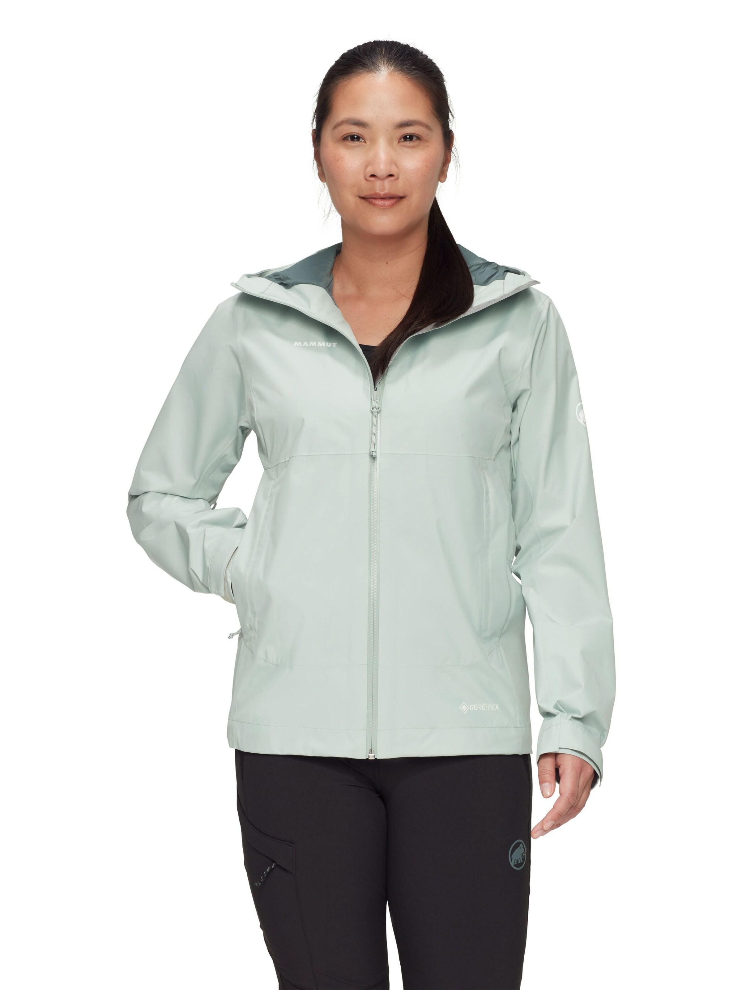 MAMMUT Outdoorjacke 'Treeline' in Grün: Vorderseite
