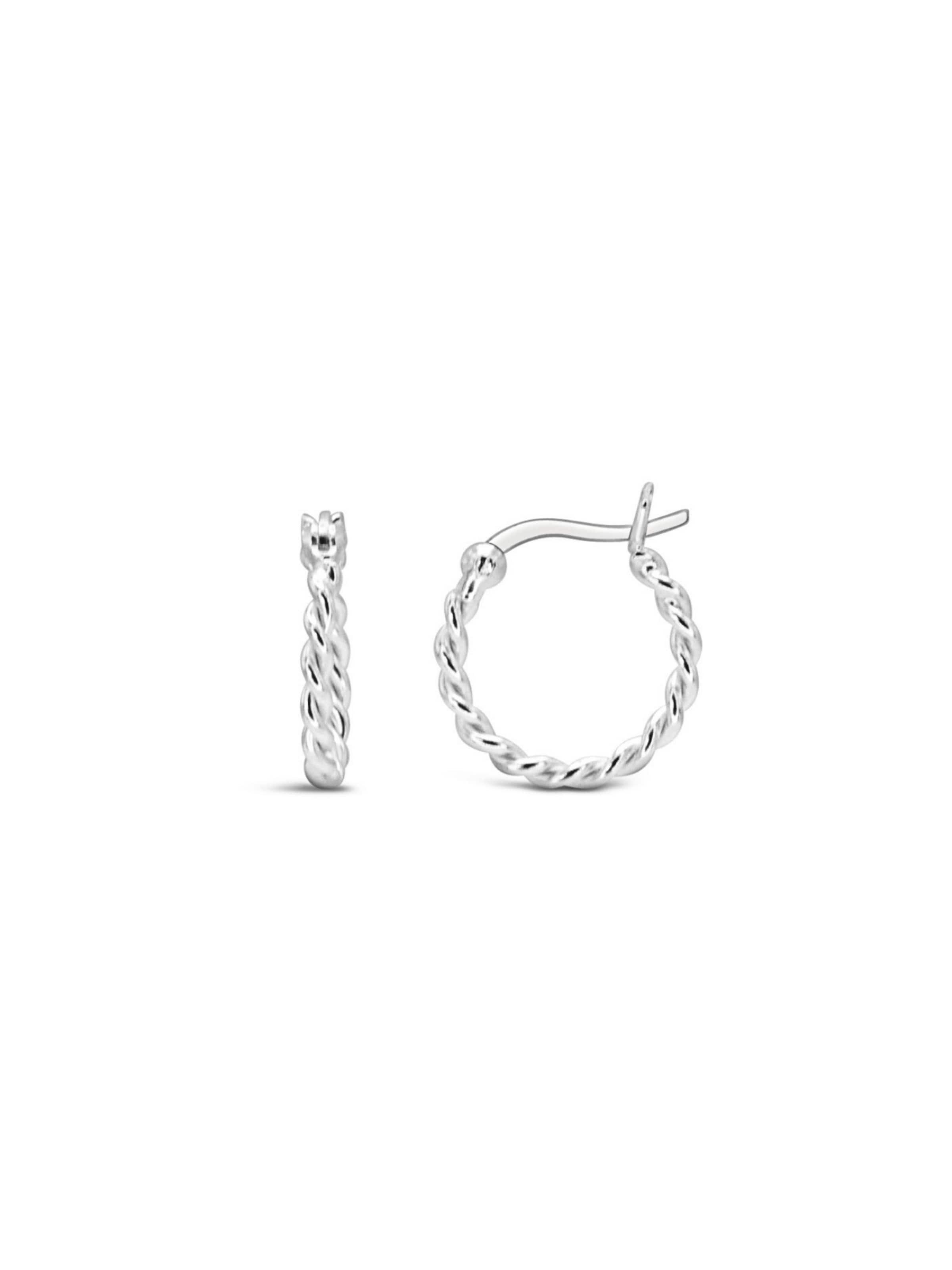 ARS-ARGENTI Earrings 'RING MY STYLE' in Silver: front