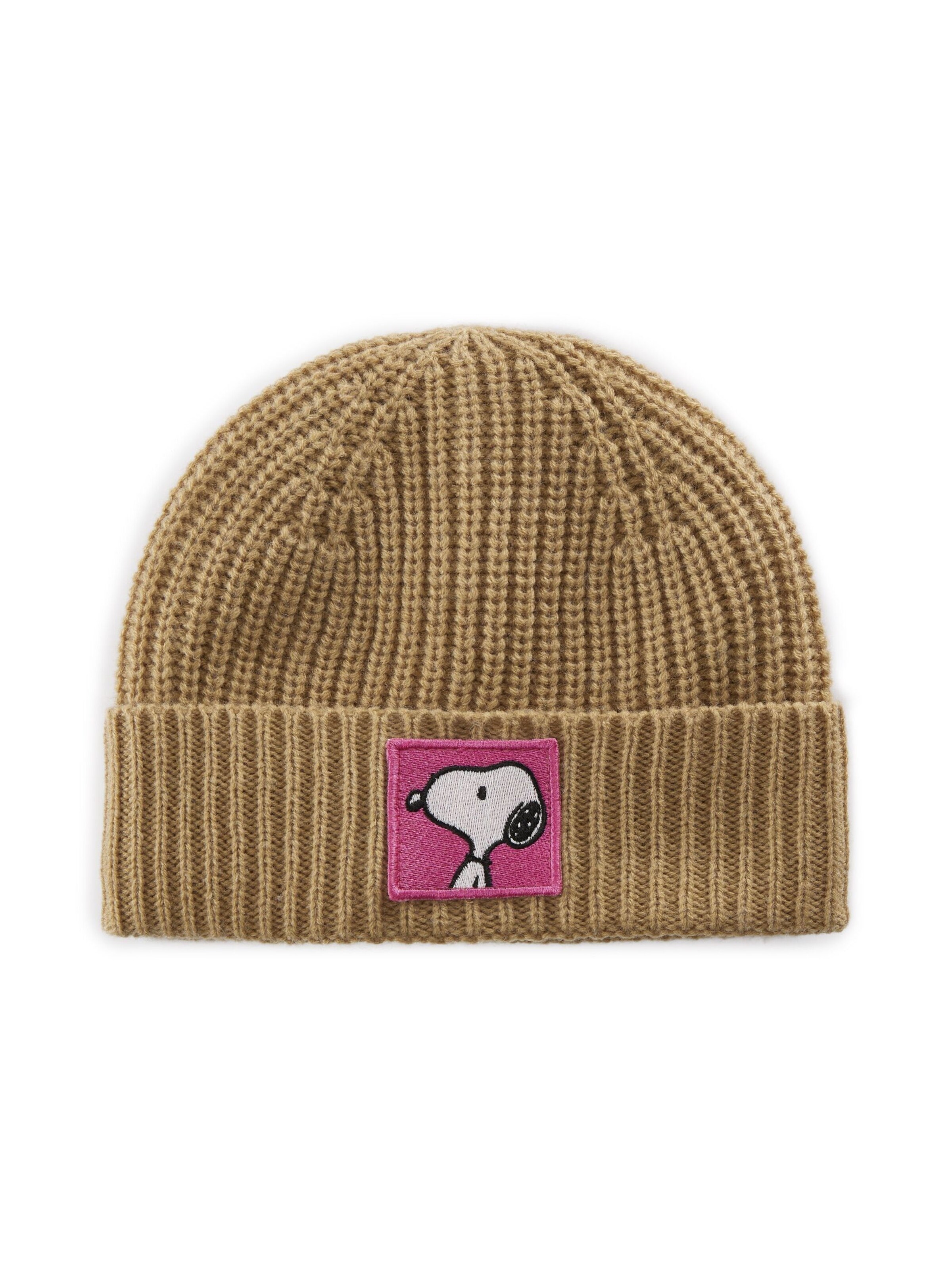CODELLO Beanie in Beige: front