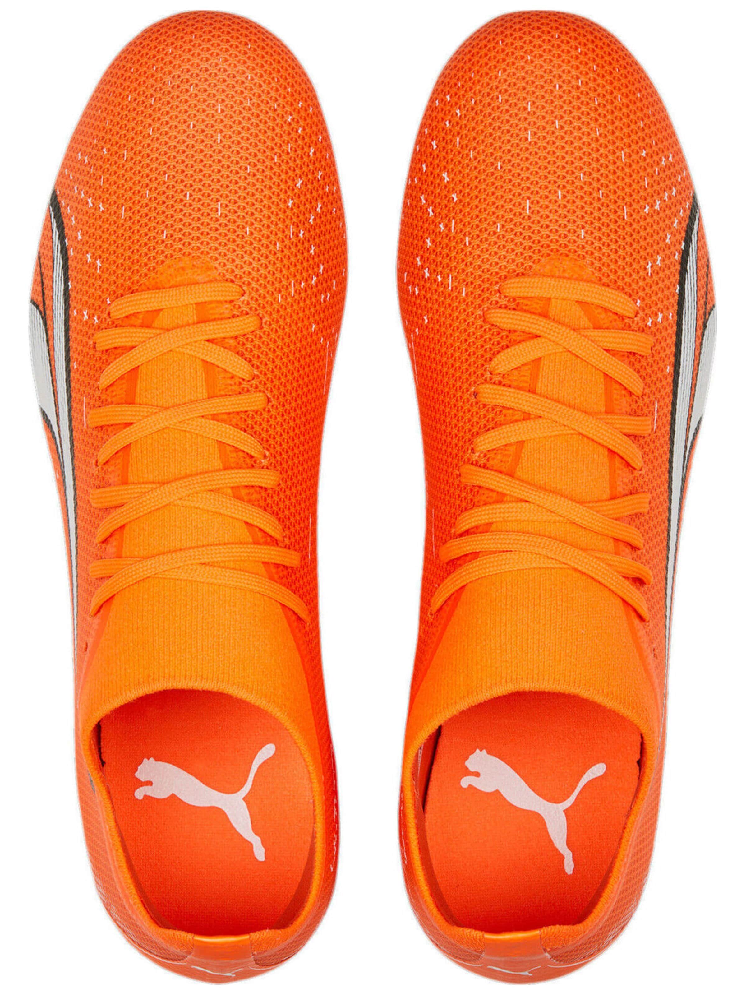 PUMA Soccer shoe 'Puma Ultra Match FG AG' in Orange