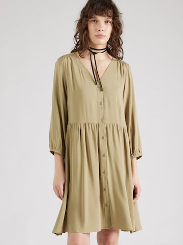 Robe-chemise 'JOELLA' b.young en vert : devant