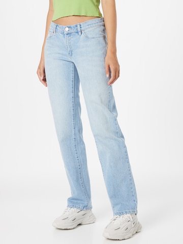 Abrand Regular Jeans 'GINA' in Blauw: voorkant