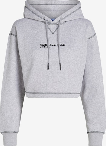 KARL LAGERFELD JEANS Sweatshirt in Grau: predná strana