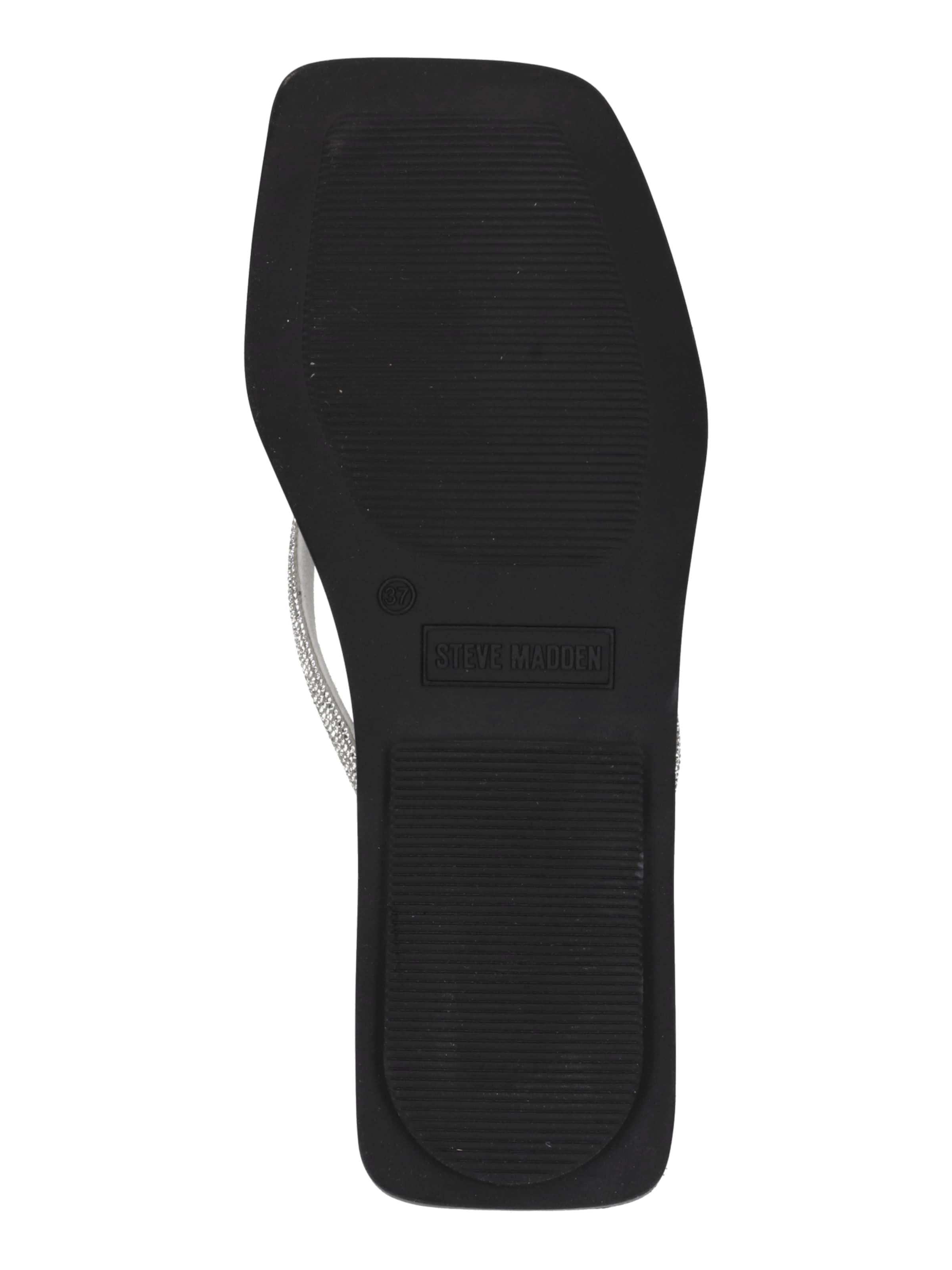 STEVE MADDEN Ujjelválasztó-pántos szandál 'Saint' - ezüst