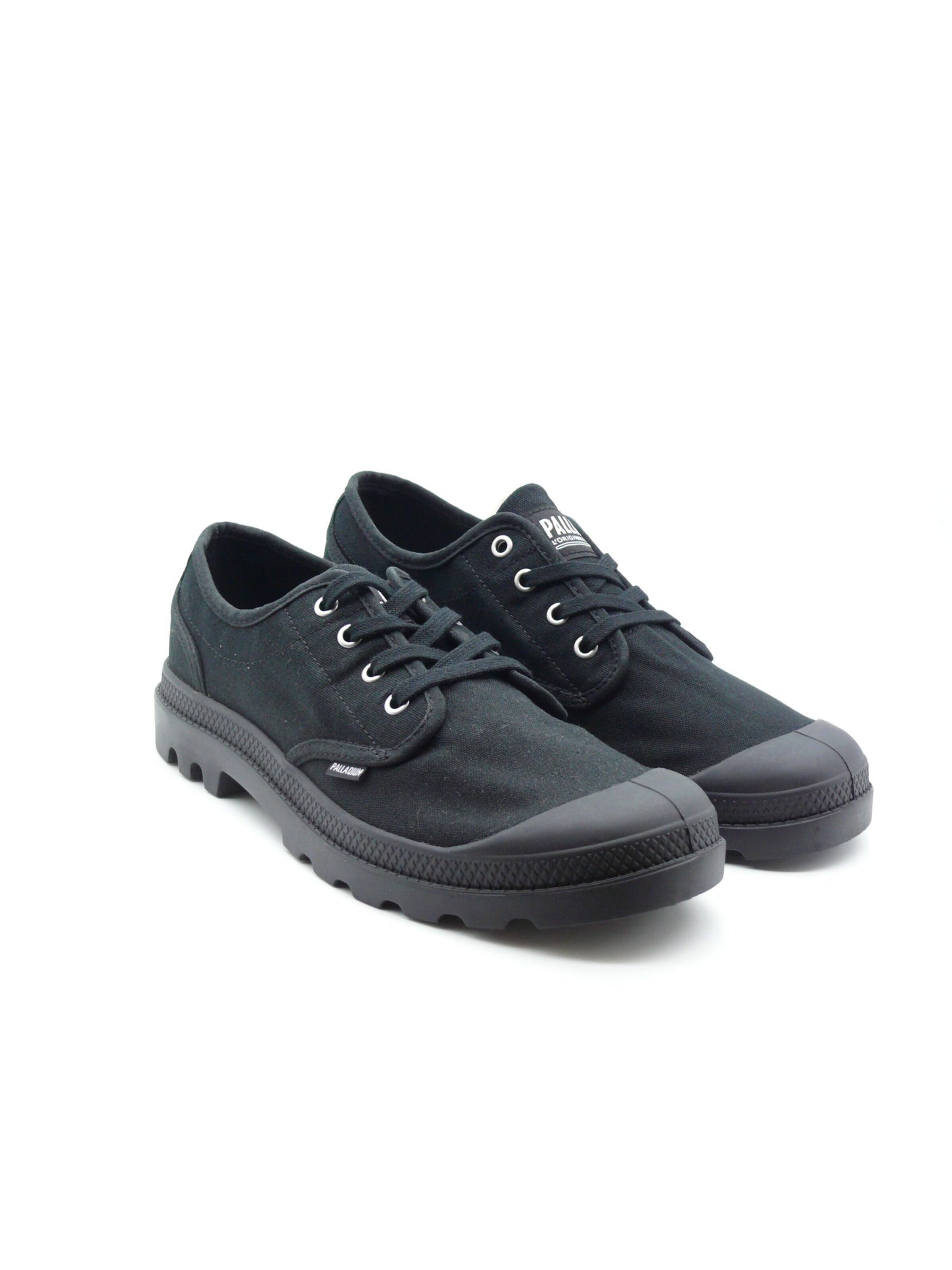 Palladium Sporty snøresko 'Palladium Pampa Oxford Chaussures en Toile Homme' i sort