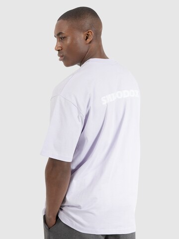 T-Shirt 'Adrian' Smilodox en violet