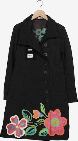 Desigual Mantel XXL in Schwarz: Vorderseite