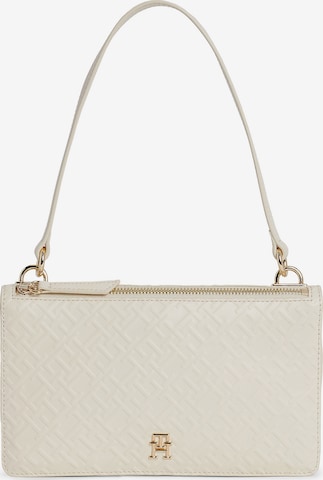 TOMMY HILFIGER Skuldertaske i beige: forside