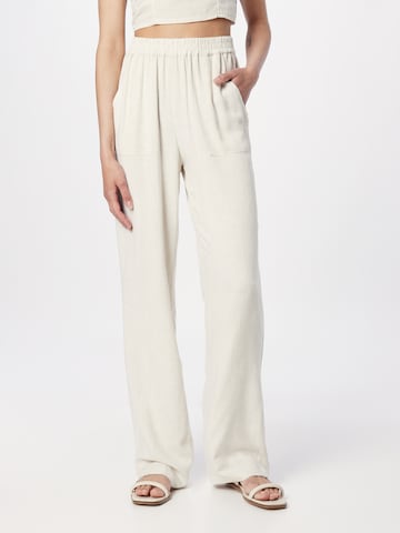 Moves Wide leg Pants 'Pynsa' in Beige: front