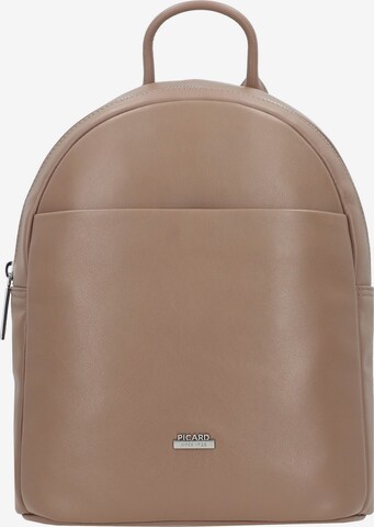 Picard Backpack 'Really City' in Brown: front