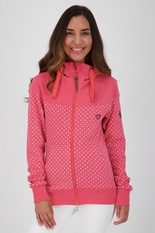 Alife and Kickin Sweatjacke 'PalinaAK' in Pink: predná strana