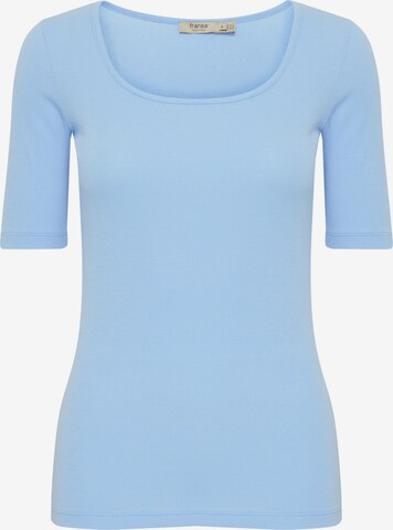 Fransa Shirt 'Hizamond' in Blue: front