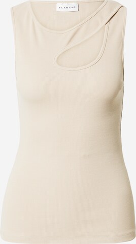 Blanche Top 'Laguna' in Beige: predná strana