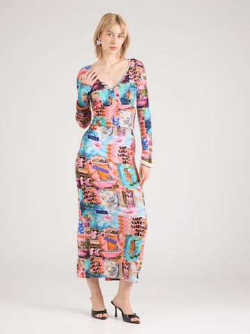 Robe 'Tiger's Dream' miss goodlife en mélange de couleurs : devant