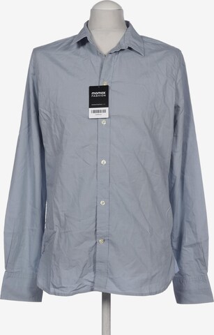 Pepe Jeans Button Up Shirt in M in Blue: front