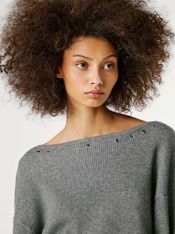 Pepe Jeans Trui 'ELINOR' in Grijs