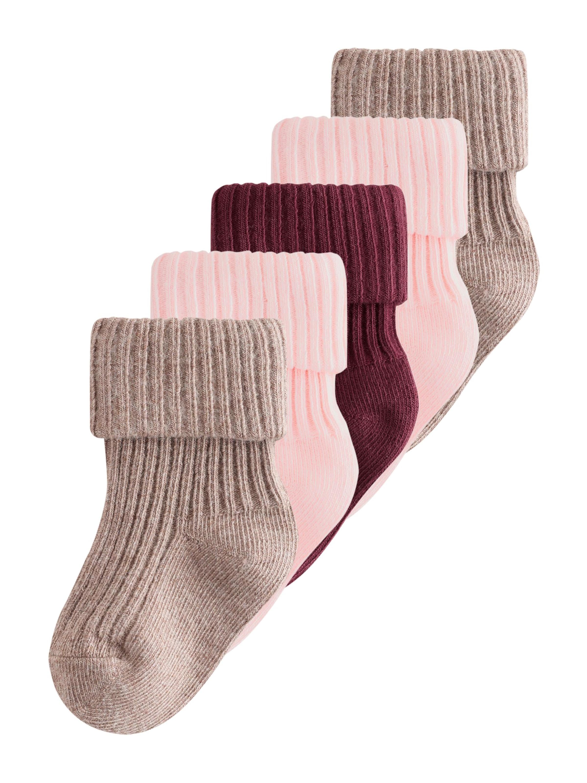 Next Socks in Beige: front