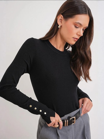 MixRay Pullover in Schwarz