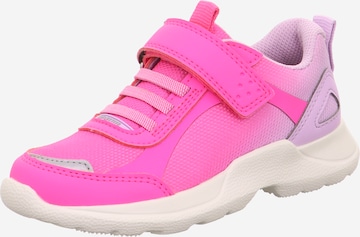 SUPERFIT Trampki 'RUSH' w kolorze różowy: przód
