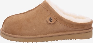 ROHDE Hausschuh 'Soazza' in Braun: Vorderseite