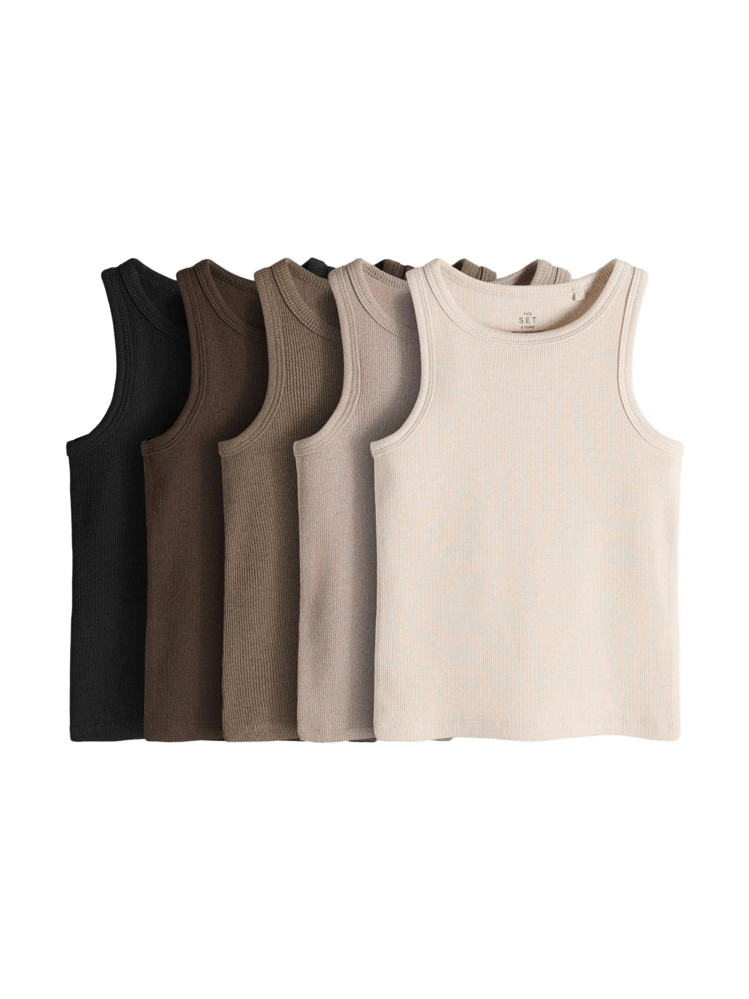 Haut The Set en marron : devant