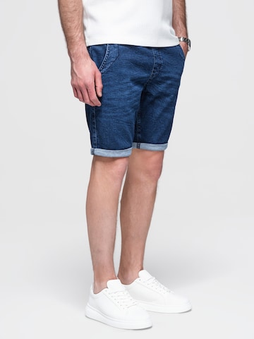 Ombre regular Jeans i blå
