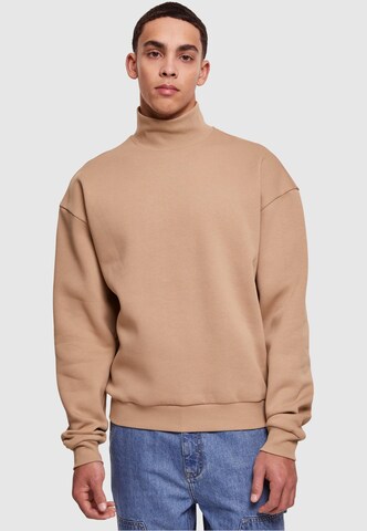 Sweat-shirt Urban Classics en beige : devant