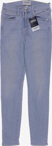 Frame Denim Jeans in 27 in Blue: front