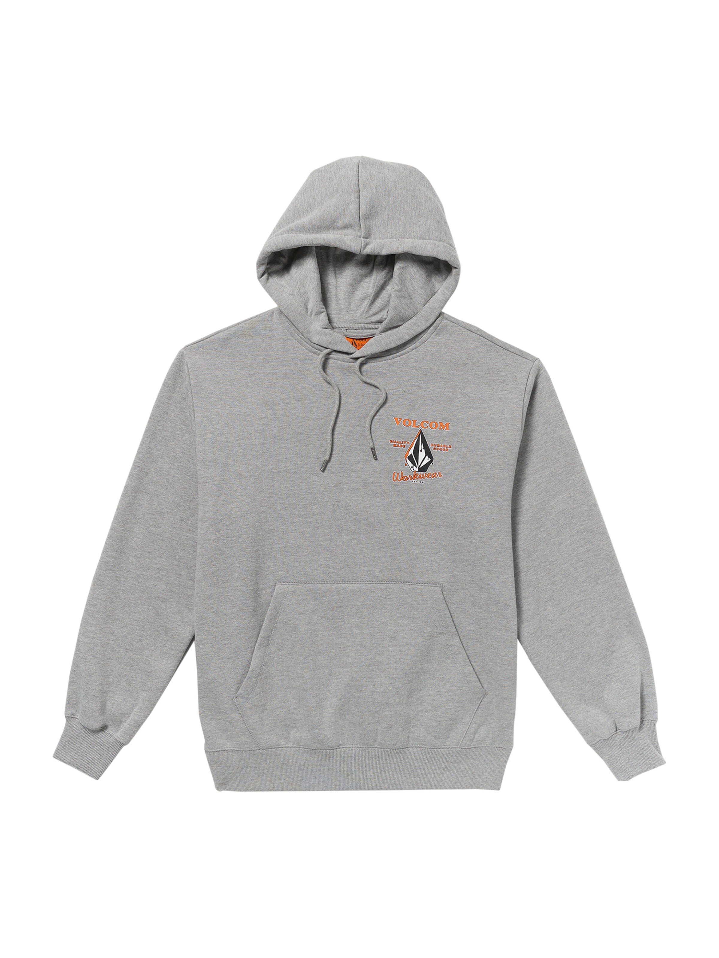Sweat-shirt 'WORKWEAR' Volcom en gris : devant