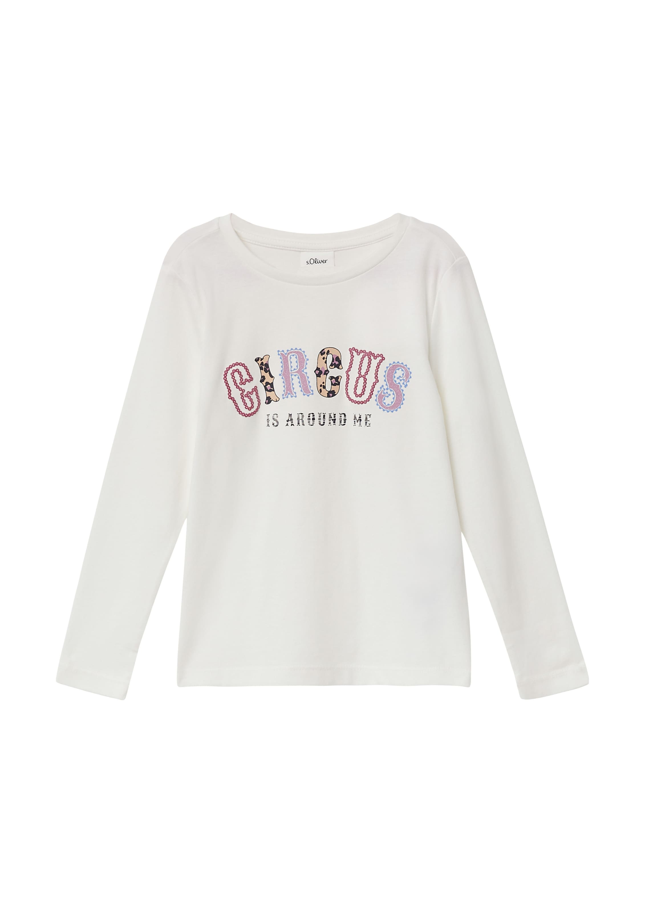 s.Oliver Shirt in Weiß: Vorderseite