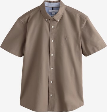 Next Slim fit Koszula w kolorze szary: przód