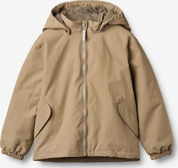 Veste fonctionnelle 'Svende' WHEAT en marron : devant