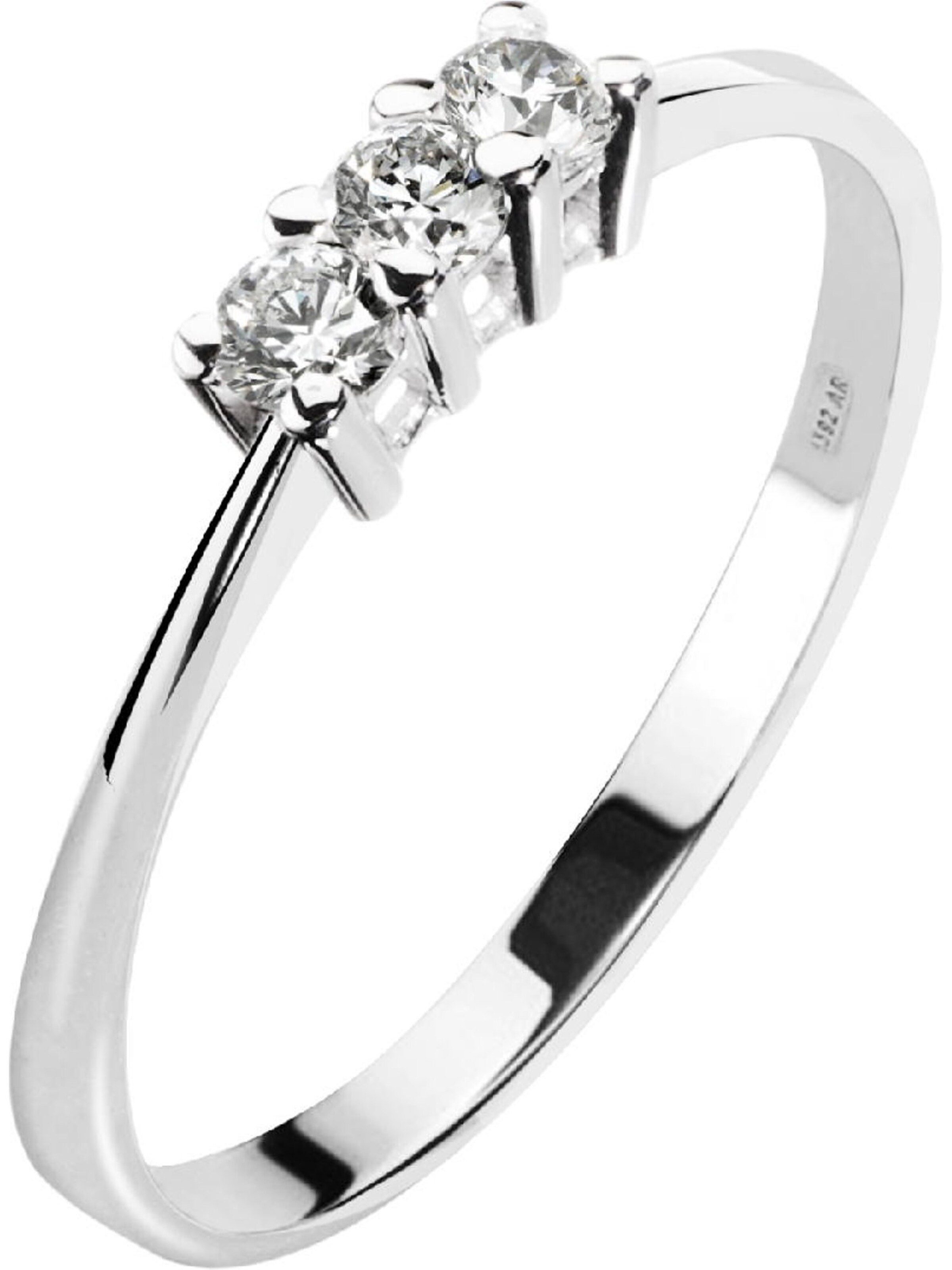 CHRIST Ring in Silver: front