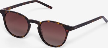 Lunettes de soleil Hummel en marron : devant